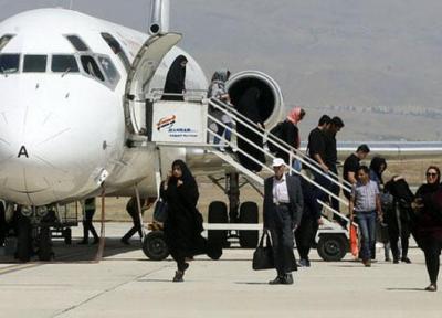 تصاویر شروع پروازهای مسافری فرودگاه بین المللی پیغام کرج ، اولین حال و هوای اولین مسافران پرواز در البرز