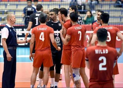 مصر 3 - ایران یک ، شکست غیرمنتظره والیبال ایران در دومین بازی خود در جام جهانی
