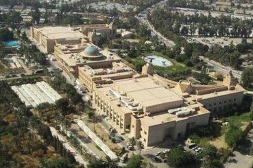 اصابت راکت به نزدیکی سفارت آمریکا در بغداد اصابت راکت به نزدیکی سفارت آمریکا در بغداد