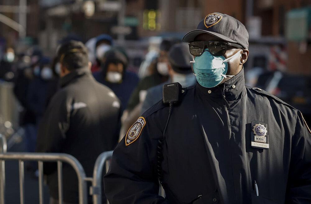 730 افسر پلیس نیویورک به کرونا مبتلا شدند