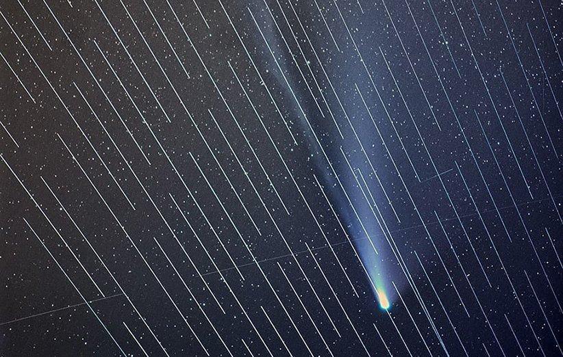 ماهواره های استارلینک عکس دنباله دار نئووایز را خراب کردند