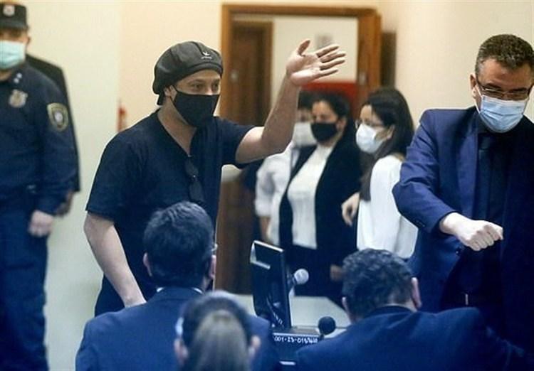 رونالدینیو سرانجام آزاد شد رونالدینیو پایان آزاد شد