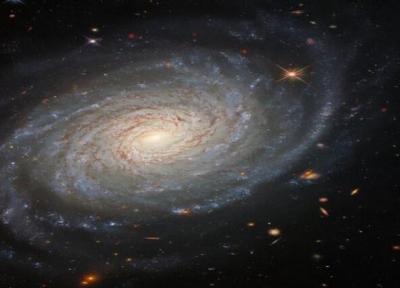 تصویر تازه هابل از یک کهکشان مارپیچی