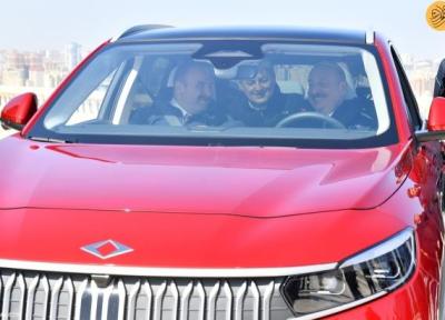 استقبال الهام علی اف از توگ؛ خودروی ملی ترکیه