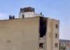 تصاویر آتش سوزی وحشتناک آپارتمان پنج طبقه در شیراز ، سه فوتی و پنج مصدوم
