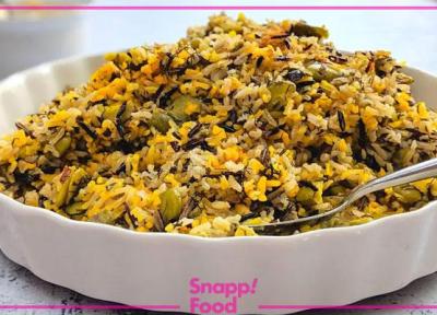 طرز تهیه باقالی پلو با گوشت چرخ نموده به دو روش آسان و مجلسی